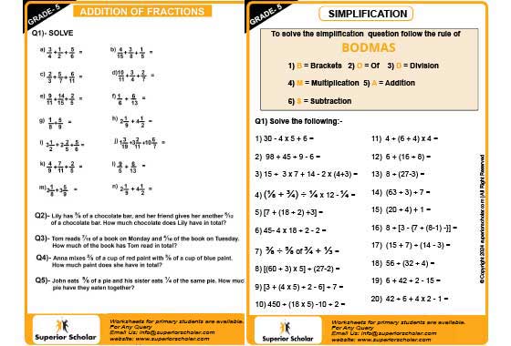 fraction & simplification