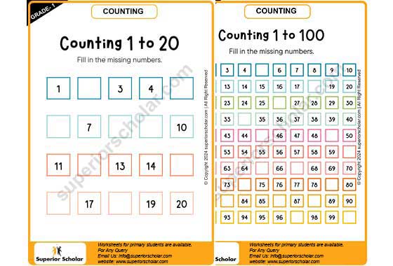 counting worksheet