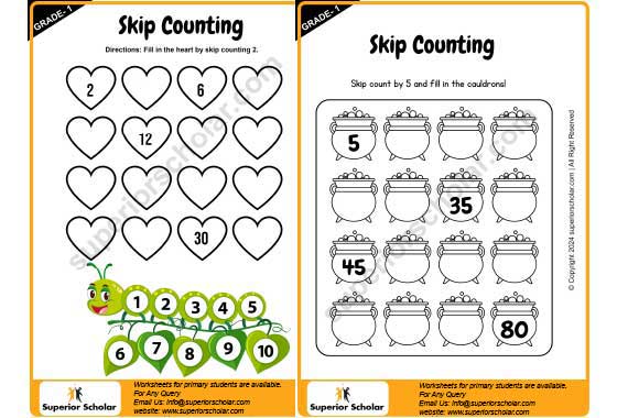 skip counting