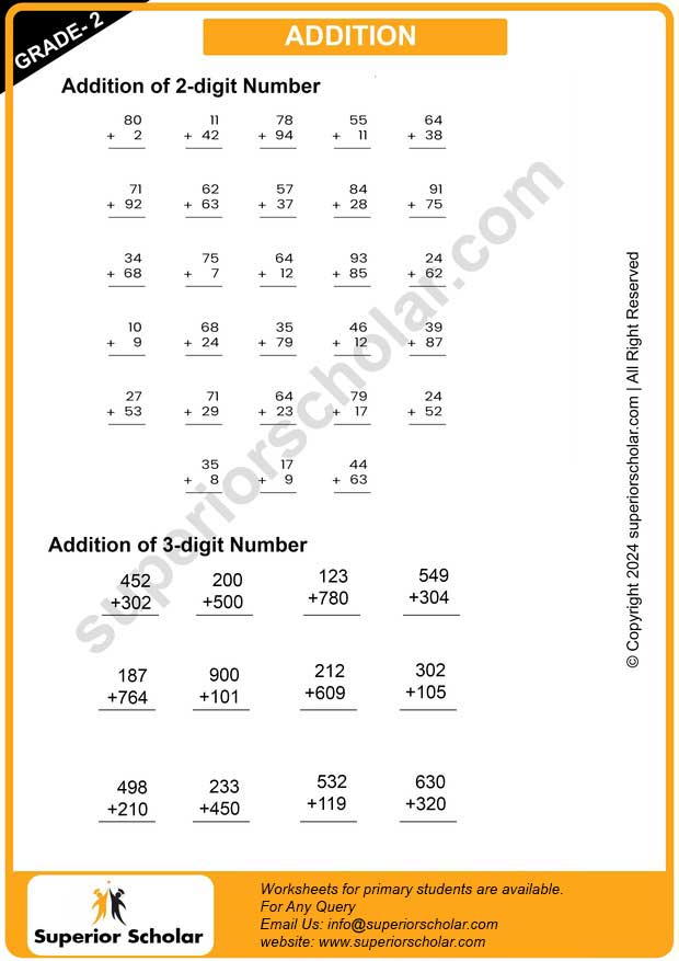addition worksheet