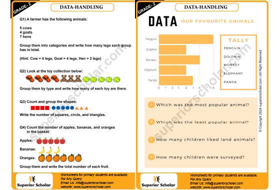 data-handling worksheet